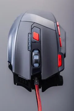 Gaming mouse top Stock Photos