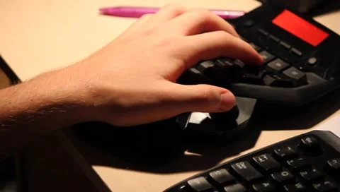 Gaming pad Video stock 8831792