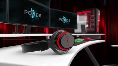 Gaming Setup Opener After Effects stock