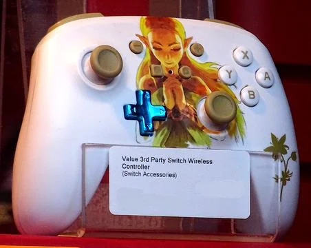 Gaming - Switch Wireless Controller Stock Photos