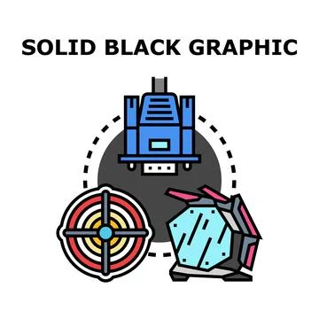 Gaming technology with video graphics and aiming target Stock Illustration