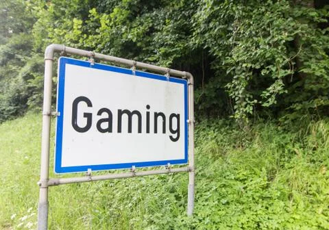 Gaming Town Stock Photos