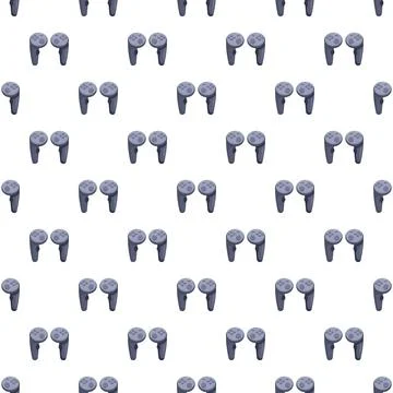 Gaming vr controller design pattern creating fun background Stock Illustration