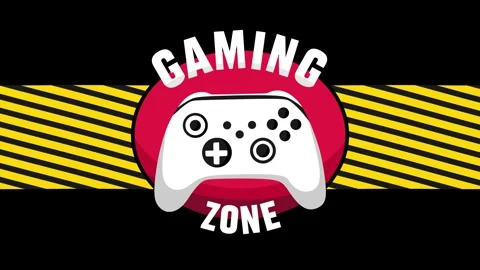 Gaming zone with game console Video stock 317969790