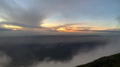 Gamkonora Mountain Summit Stock Footage 268529176