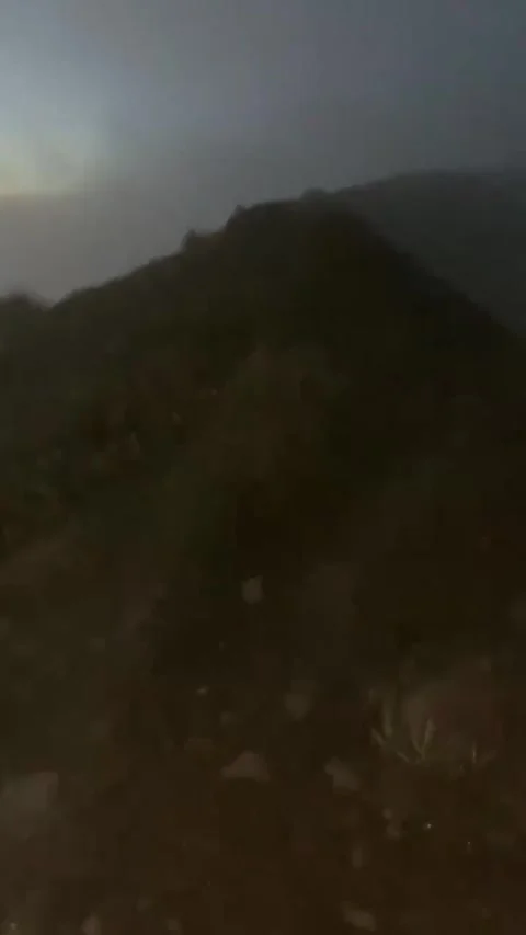 Gamkonora Mountain Summit Stock Footage 268529198