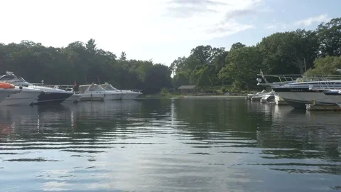 Gananoque port [static] Stock Footage 82706020