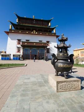 Gandan monastery Stock Photos