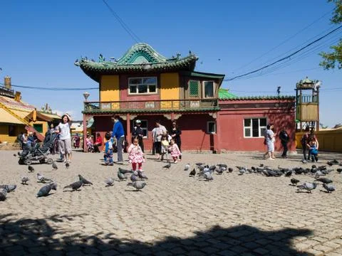 Gandan monastery Stock Photos
