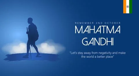 Gandhi Jayanti Stock Illustration