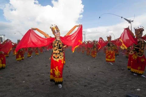 GANDRUNG DANCE Stock Photos