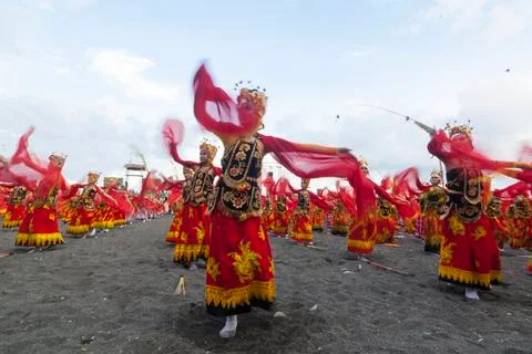 GANDRUNG DANCE Stock Photos