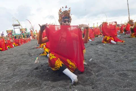 GANDRUNG DANCE Stock Photos