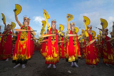 GANDRUNG DANCE Stock Photos