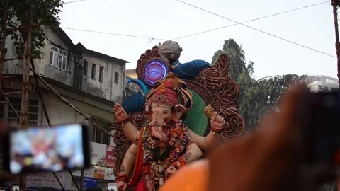 Ganesh Chaturthi 2017 Stock Footage 148814976