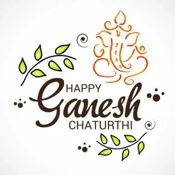 Ganesh Chaturthi Stock-Illustration