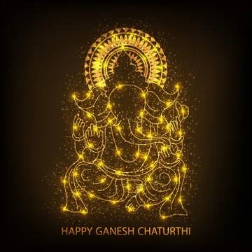 Ganesh Chaturthi Stock Illustration