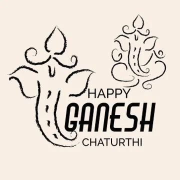 Ganesh Chaturthi Stock Illustration