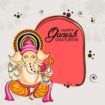 Ganesh Chaturthi Stock Illustration