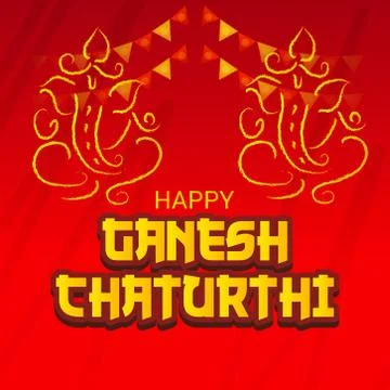 Ganesh Chaturthi Illustrazione stock