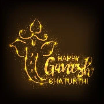 Ganesh Chaturthi Stock Illustration