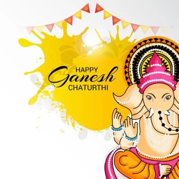Ganesh Chaturthi Stock Illustration