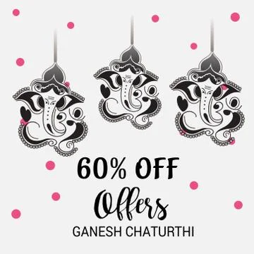 Ganesh Chaturthi Stock Illustration