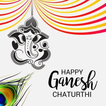 Ganesh Chaturthi Stock Illustration
