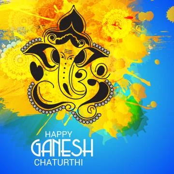 Ganesh Chaturthi Illustrazione stock