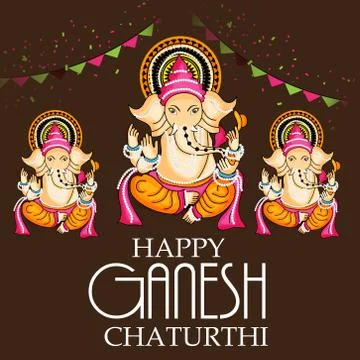 Ganesh Chaturthi Stock-Illustration