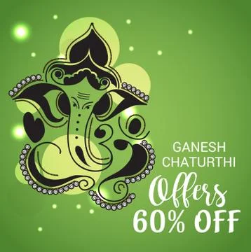 Ganesh Chaturthi Stock Illustration
