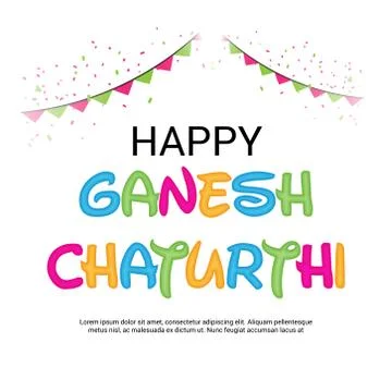 Ganesh Chaturthi Stock Illustration