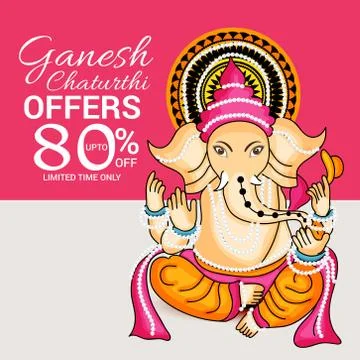 Ganesh Chaturthi Illustrazione stock