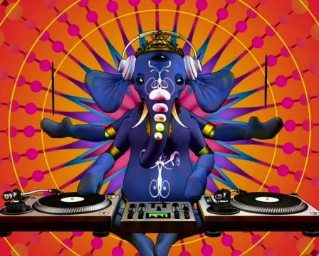 Ganesh dj 스톡 동영상 515190