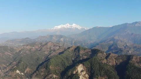 Ganesh Himal. Stockbeeldmateriaal 170882990