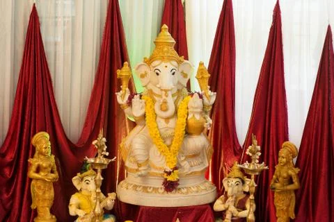 Ganesh idol. Stock Photos