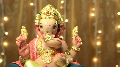 $Ganesh Statue Stock-Footage 42123781