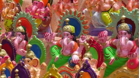 Ganesha group Stock Photos