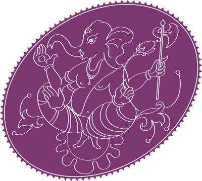 Ganesha Stock Illustration