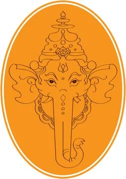 Ganesha Stock Illustration