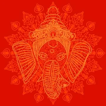 Ganesha Stock Illustration