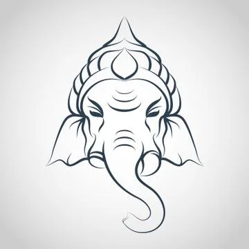 Ganesha Stock Illustration