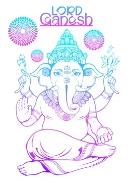 Ganesha Stock-Illustration