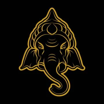 Ganesha vector Stock Illustration