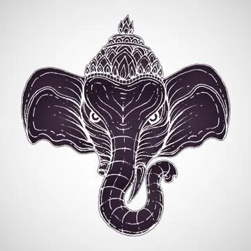 Ganesha vector Stock Illustration