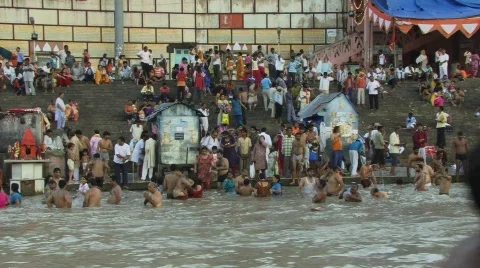 Ganges Stock Footage 230045