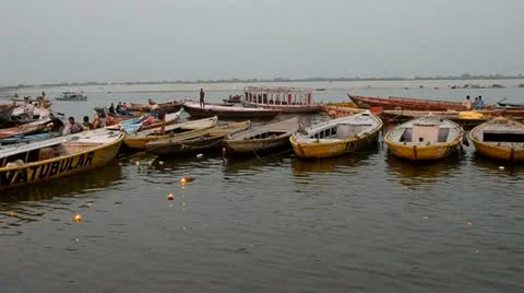 Ganges Stock Footage 21936291