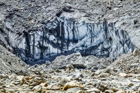 Ganges Glacier Foto stock
