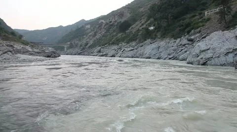 Ganges India river 動画素材 13662293
