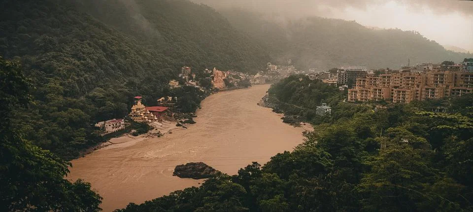 Ganges river Stock Photos